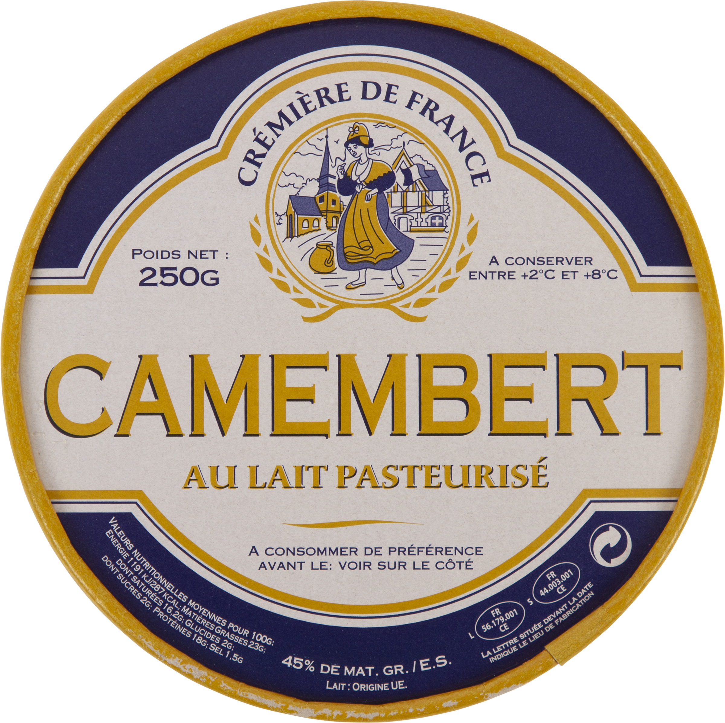 Camembert Crémière de France