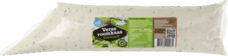 Verse roomkaas bieslook spuitzak Lebo