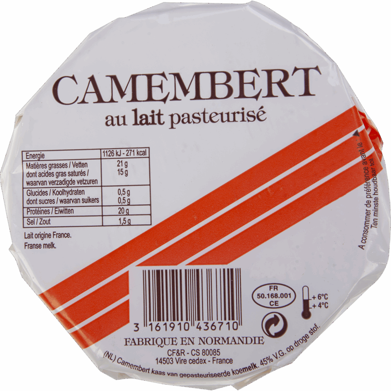 Camembert Bar Orange