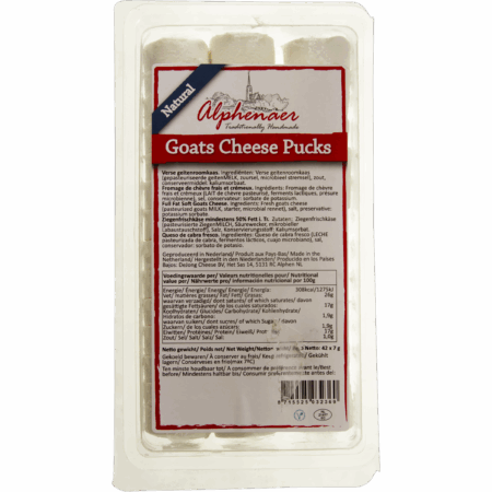 Alphenaer verse geitenkaas 42x7g schijfjes