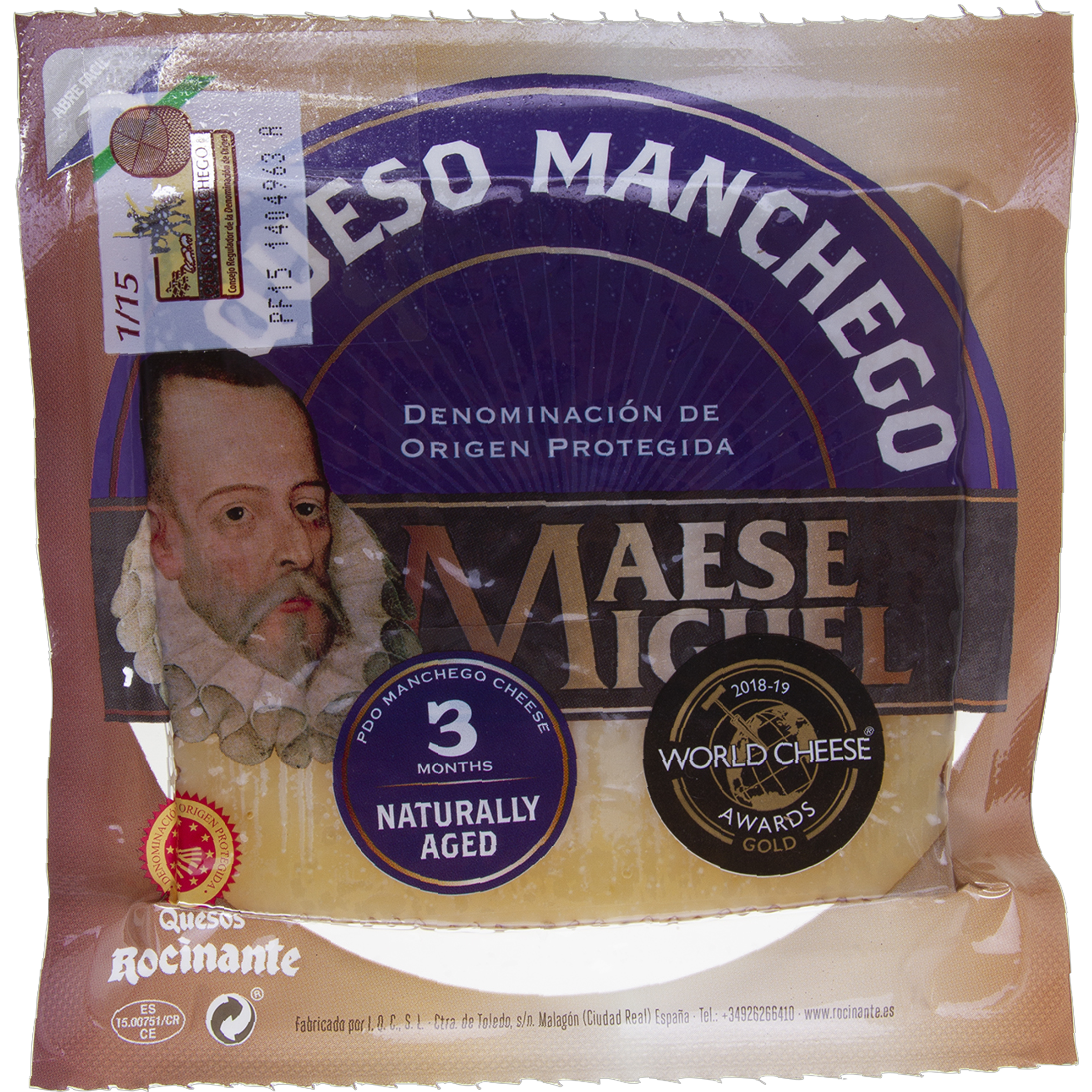 Manchego DOP 3 maanden gerijpt 200g