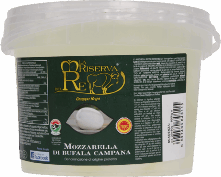 Mozzarella di bufala campana DOP 50+ emmer